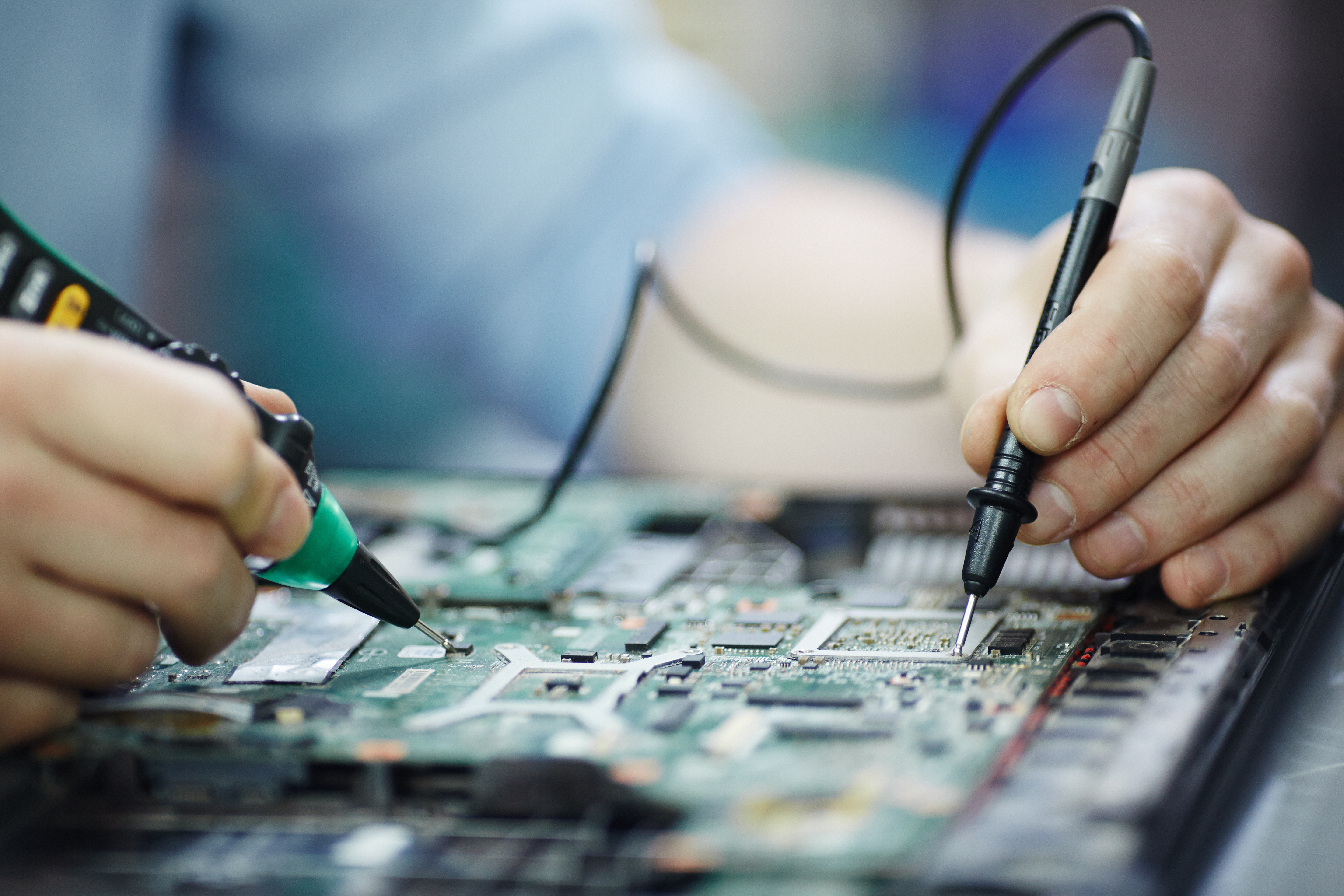 Reparación de una placa base